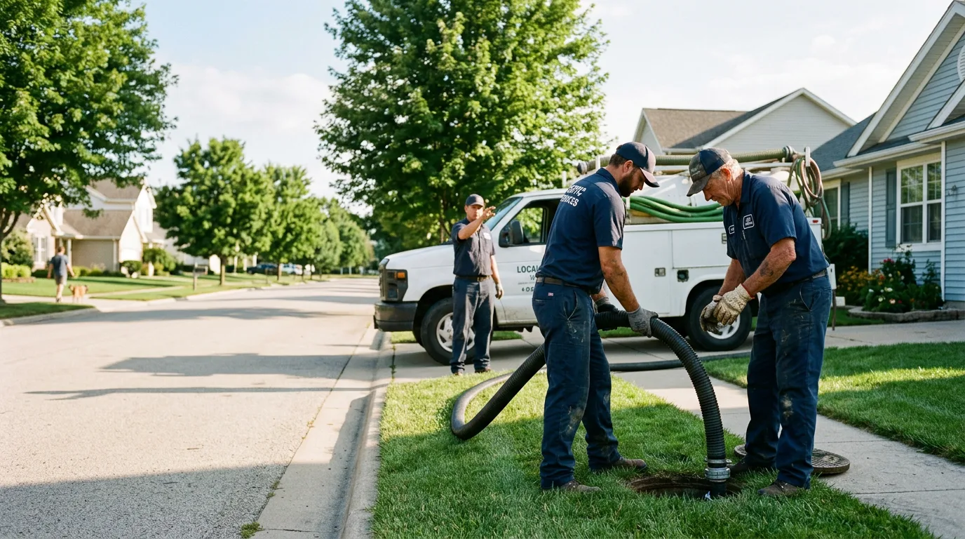 Septic Tank Pumping in Commiskey, IN near me